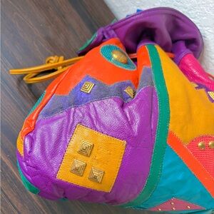 Colorful Patchwork Women's Bag